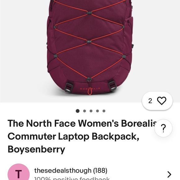 The North Face Women's Borealis Backpack - Purple - Picture 5 of 7
